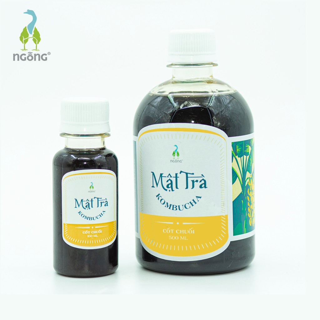 (MUA 3 TẶNG 1) Mật trà Kombucha cốt chuối 500ml