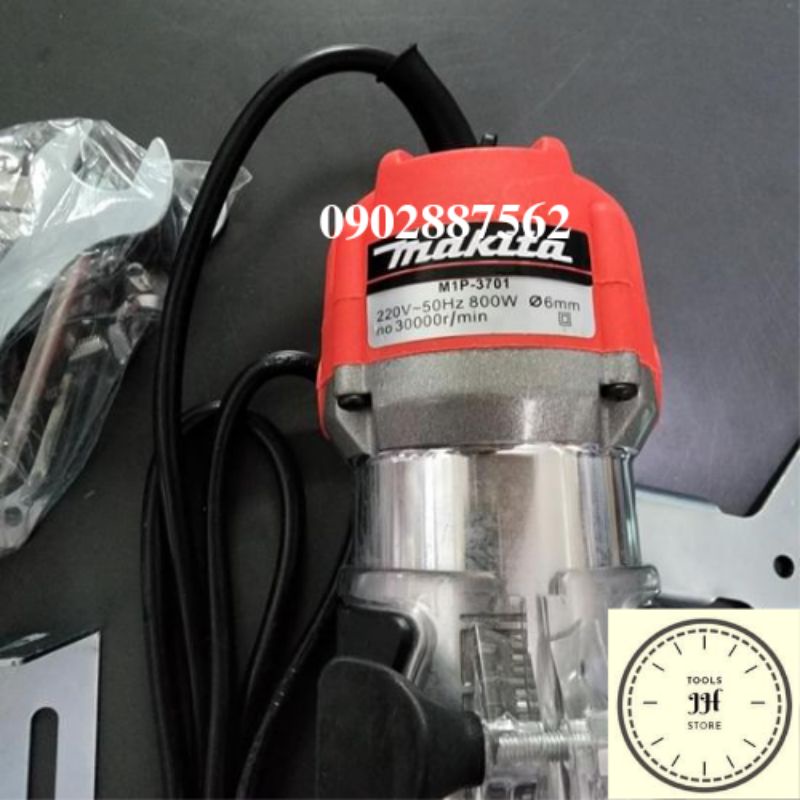 máy soi phay gỗ 6mm 800w M1P-3701