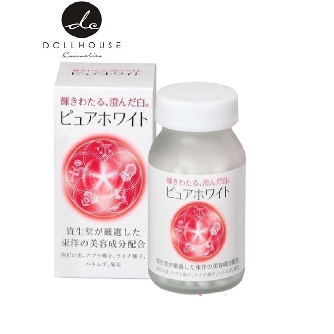 Pure White Shiseido Dạng Viên 240 Viên Uống Trắng Da Mờ Nám Nhật Bản