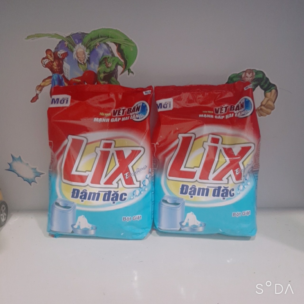 Bột giặt Lix 800gr  Đậm Đặc