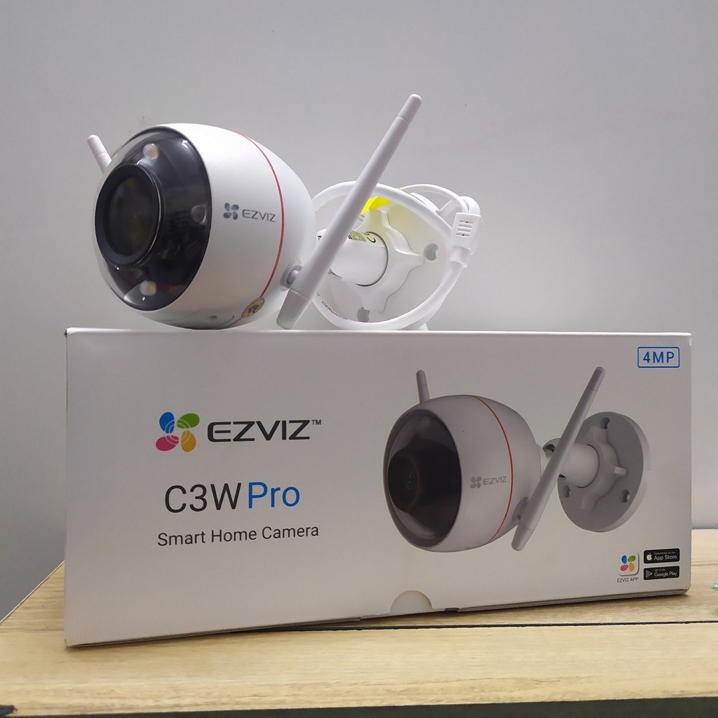 [Mã 267ELSALE hoàn 7% đơn 300K] Camera 4MP IP WIFI Ngoài Trời Thông Minh EZVIZ Camera C3W PRO MÀU BAN ĐÊM 1080P FullHD | BigBuy360 - bigbuy360.vn