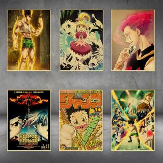 Poster Phim Hunter x Hunter Treo Tường Trang Trí