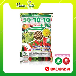 Phân bón NPK 30-10-10 ( 50gr) thích hợp cho mọi loại cây trồng, tiện cho việc sử dụng