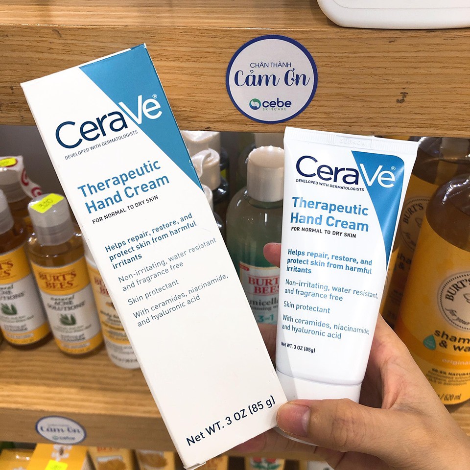 Kem dưỡng tay CeraVe Therapeutic Hand Cream (85g) | BigBuy360 - bigbuy360.vn
