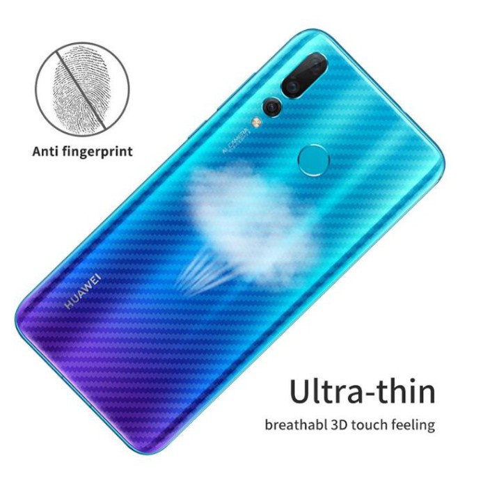 Miếng dán bảo vệ mặt sau cho Huawei Y9s Y6s Y9 Y9Prime Y7 Y6 Pro Y7P Y5 2019 Nova 5T 5 2i 3i 3 5i P30 P20 P40 Pro