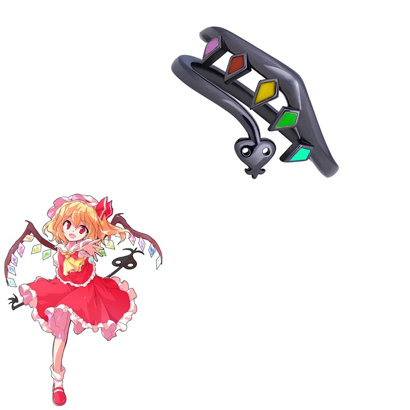 Nhẫn Hở Hóa Trang Nhân Vật Scarlet Hoạt Hình Flandre Scarlet Có Thể Điều Chỉnh Kích Cỡ