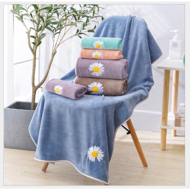Set khăn tắm + khăn mặt