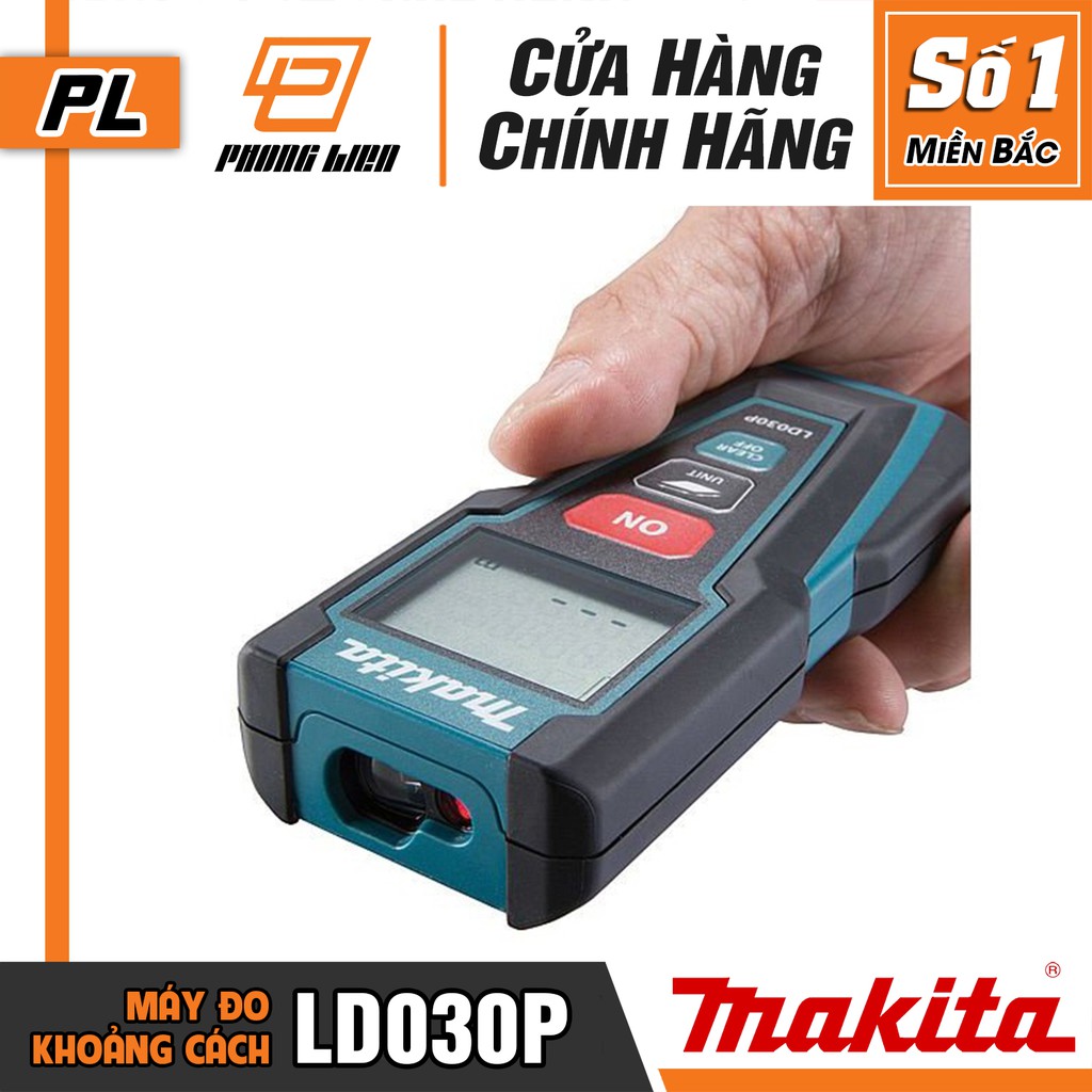 Máy Đo Khoảng Cách Laser Makita LD030P - Hàng Chính Hãng