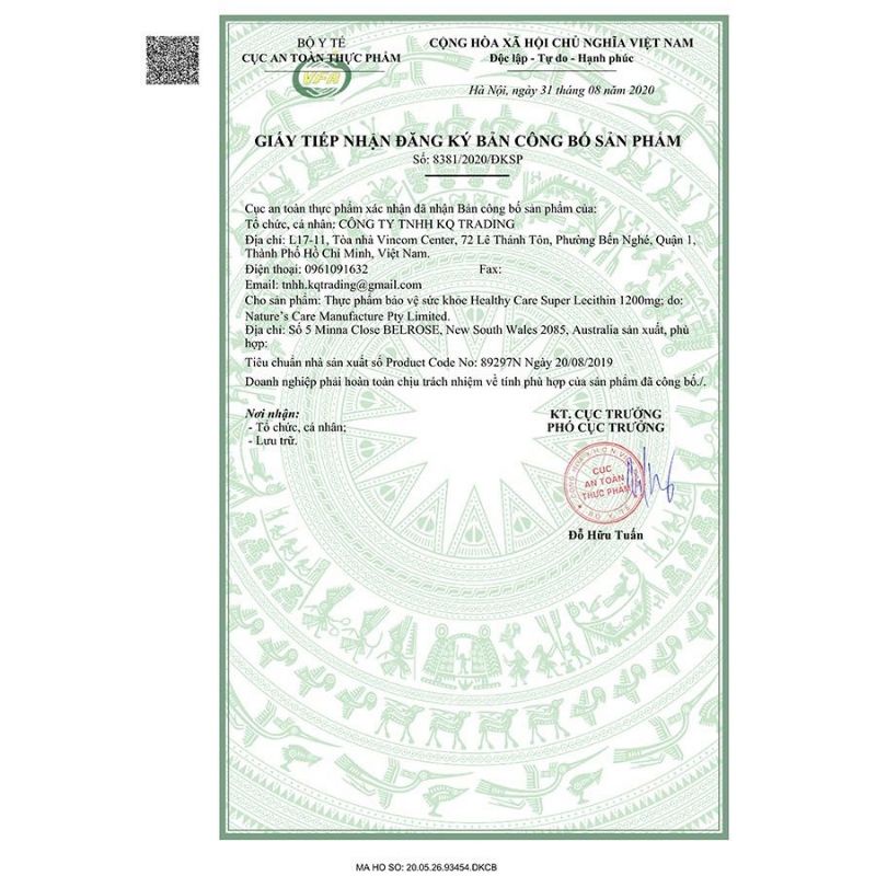 Viên uống mầm đậu nành Healthy Care của Úc hộp 100 viên