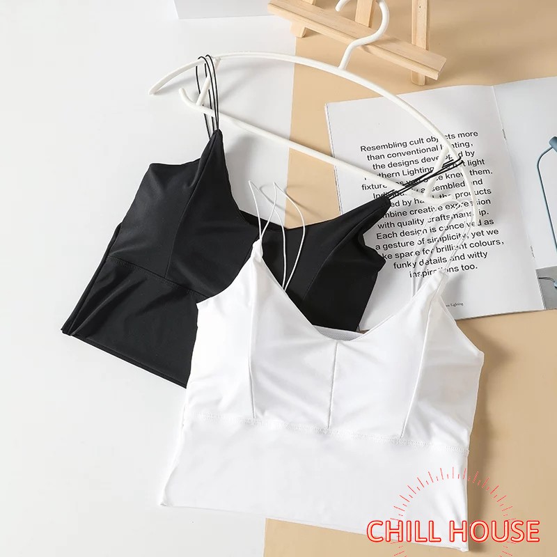 MẪU MỚI-Áo bra đúc su DÂY MẢNH croptop mã 115 - CHILLHOUSE