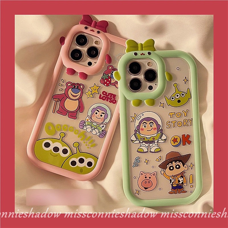 MissConnie Ốp Điện Thoại Họa Tiết Hoạt Hình Toy Story 3D Cho IPhone 6 6S 7 8 Plus XR 11 13 12 14 Pro MAX X XS MAX SE 2020