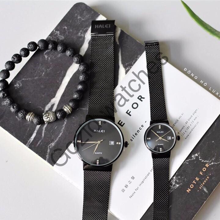 Đồng Hồ Nam Nữ Halei Chính Hãng Chống Nước Chống Xước ( Tặng 3) BH 12 Tháng-Gozid.watches