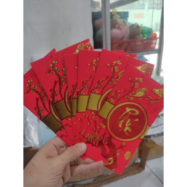 100 cái bao lì xì nhung cao cấp