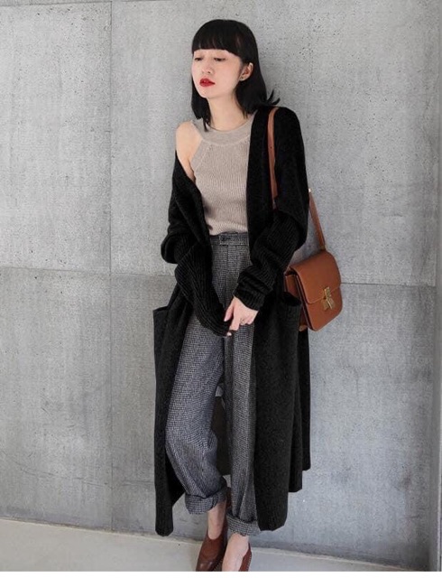 ÁO KHOÁC LEN DÁNG DÀI CHO NỮ