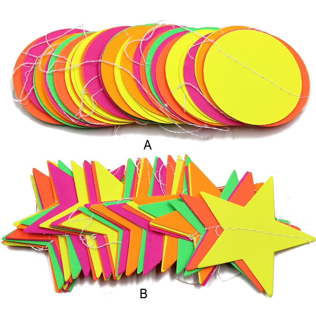 Dây Đèn Neon Hình Ngôi Sao Nhiều Màu Sắc Dùng Trang Trí Tiệc Cưới / Sinh Nhật / Giáng Sinh