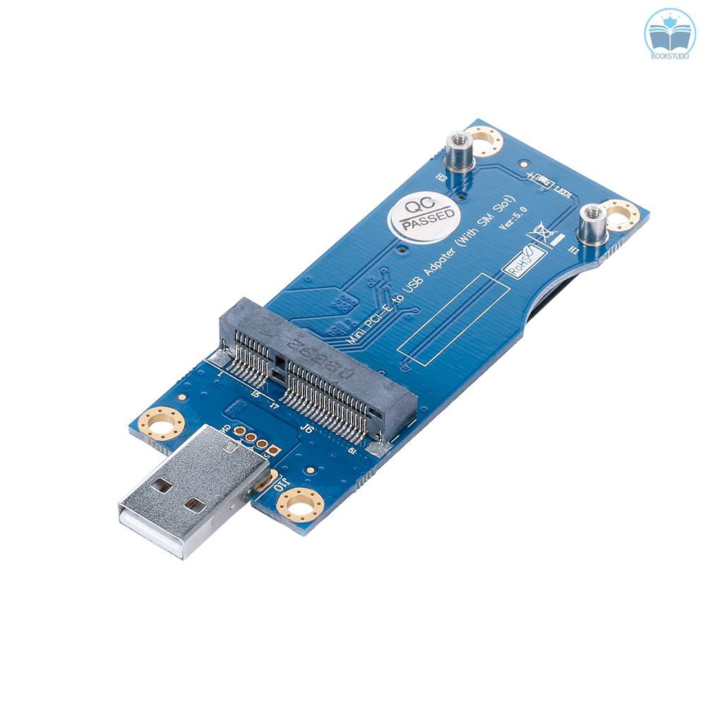 Card Chuyển Đổi Pci-E Sang Usb 3g / 4g Với Khe Cắm Sim