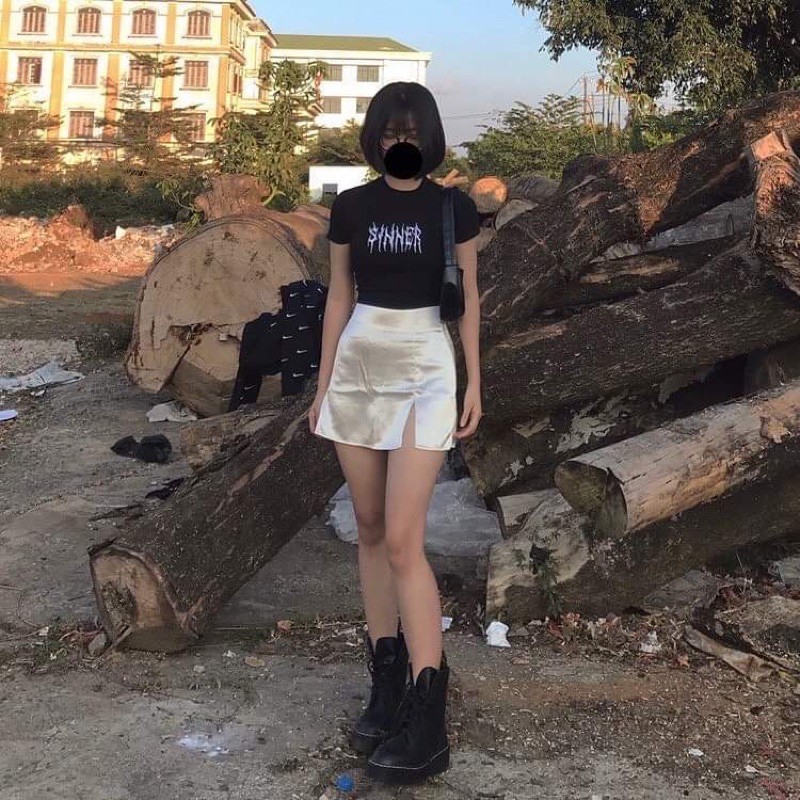 [Mã FASHIONT4WA2 giảm 10K đơn 50K] Áo Croptop SIN.NER Body Ôm Mềm Mát - VIET_STAR | BigBuy360 - bigbuy360.vn