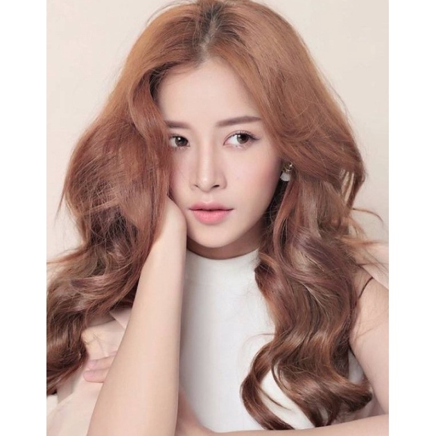 Kem Nhuộm Tóc Màu Hạt Dẻ Sáng 8.7 Tự Nhuộm Tại Nhà Light Chestnut Hair Dye Cream