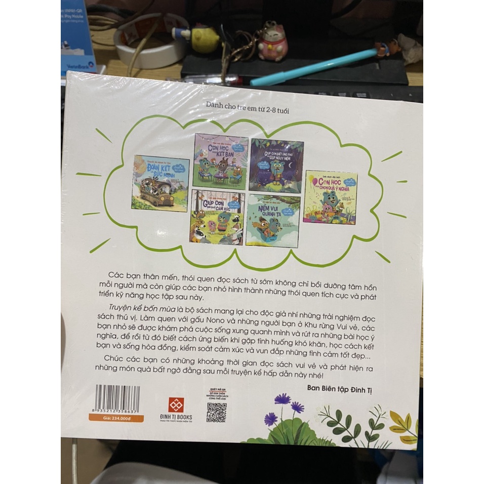 Sách - Truyện kể bốn mùa ( Đinh Tị )