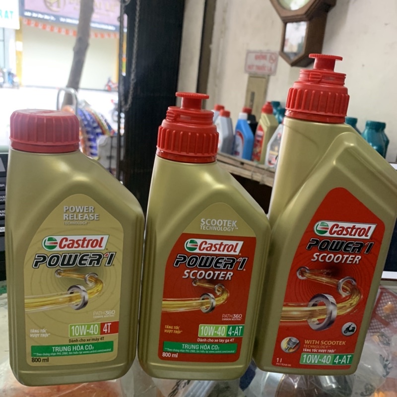 Dầu nhớt động cơ Castrol Power 1