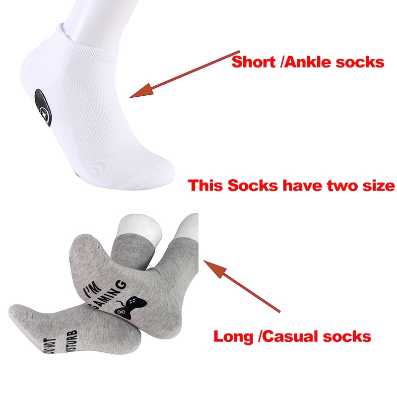 Đôi Vớ Cotton In Chữ Sáng Tạo Cho Nam