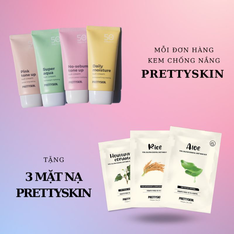 Quà tặng cho đơn Pretty Skin