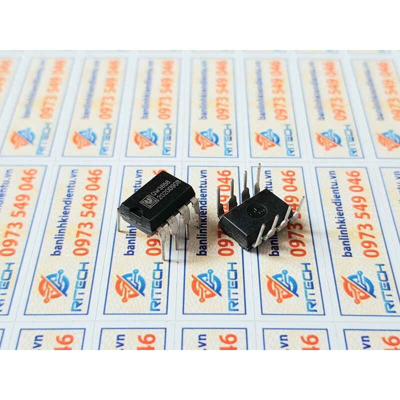 IC nguồn QW3858 3858 kiểu chân cắm DIP-8
