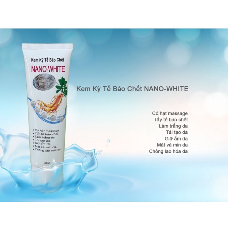 Kem Kỳ Tế Bào Chết NaNo-White 80ml