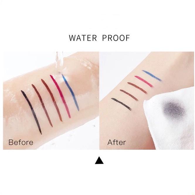 Kẻ Mắt Nước Beauty Heyxi Club 5 Màu Eyeliner Xoay Tự Động, Chống Nước 1ml LMN