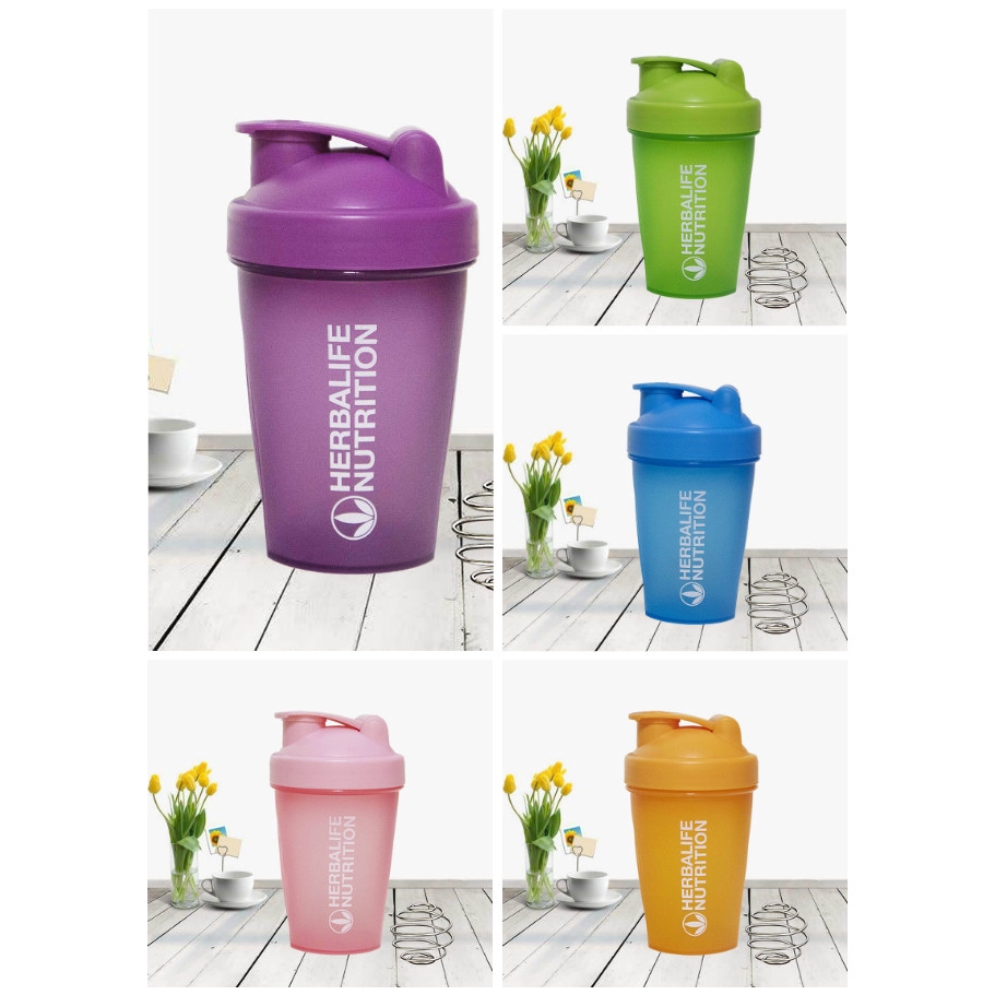 500ml Herbalife Shake Cup Portable Mug Plastic Large Bottle Vacuum Botol Tumbler