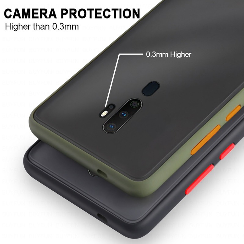 Ốp điện thoại silicon chống va đập dành cho Oppo R11S R11 Plus R17 A1K A11 A11X F9 F11 Pro Realme C2