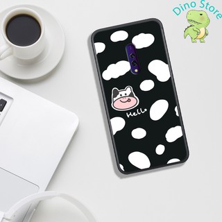 [Free Thêm Tên/Ngày Sinh/SĐT] ỐP LƯNG UV OPPO K3/K30/Realme X, IN HÌNH CHÚ BÒ SỮA CUTE.