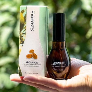 TINH DẦU CALODIA ARGAN OIL DƯỠNG TÓC SUÔN MƯỢT VÀ BÓNG TÓC 55ML