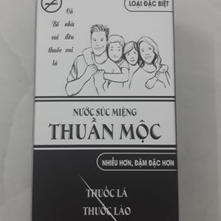 Nước súc miệng cai thuốc lá