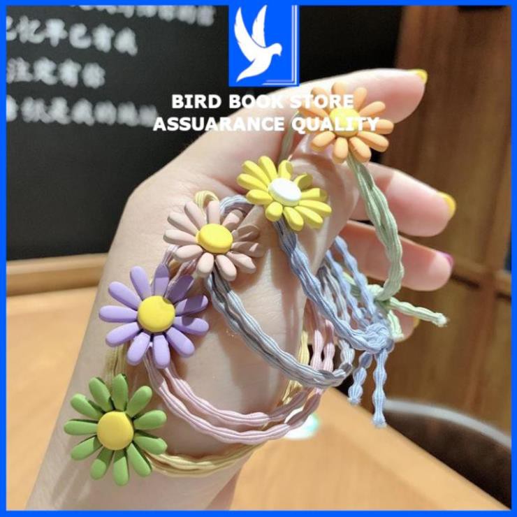 Dây buộc tóc cột tóc hoa cúc 💕𝑭𝒓𝒆𝒆𝒔𝒉𝒊𝒑💕 Bird Book