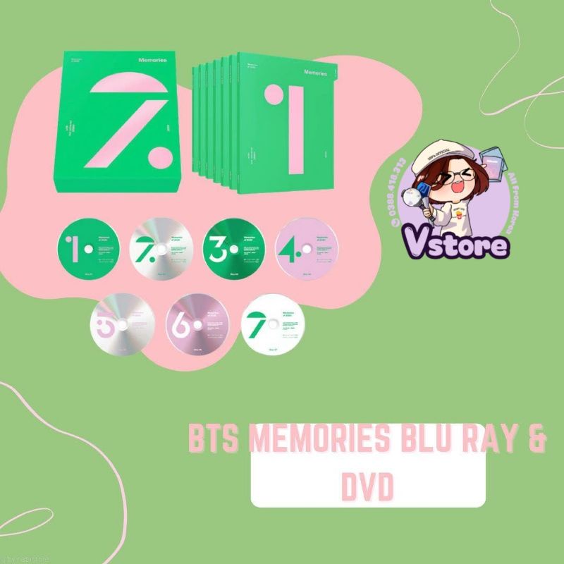 BTS MEMORIES 2020 (BẢN BLU-RAY) | KHÔNG KÈM THẺ BÀI (HÀNG SẴN)