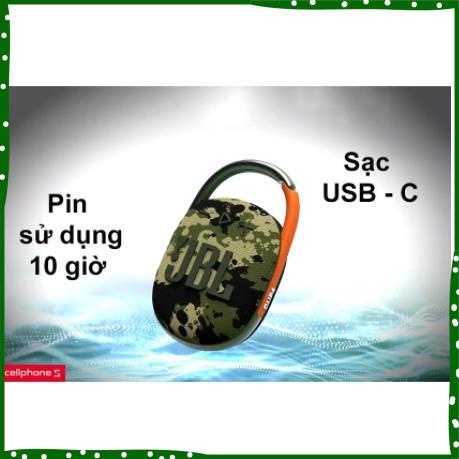 FREESHIP TOÀN QUỐC-Loa JBL Clip 4  5.1  Mini Clip4-Chống Nước IP67 Di Động Có Móc-BH 24 THÁNG uy