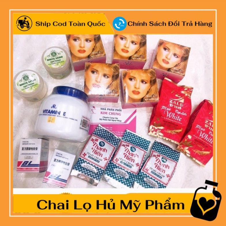 Combo kem Spa trắng nhanh, nguyên liệu, công thức làm kem trộn body trắng da