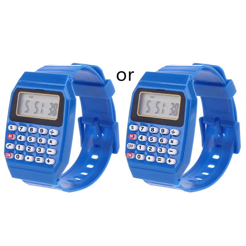 ✿ Đồng Hồ Điện Tử Dây Silicone Đa Năng Cho Bé