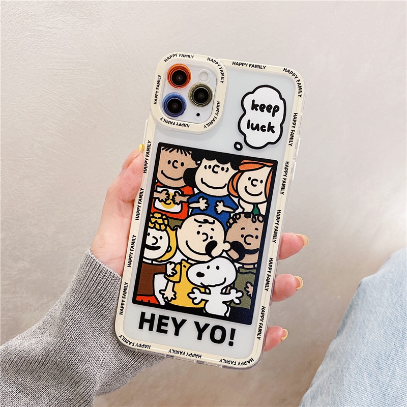 Ốp Điện Thoại Mềm Hình Charlie Lucy Cho IPhone 13 Pro Max 13 Mini 13 Pro 12 Pro Max 12 11 Pro Max XR Max 6s 7 8 Plus