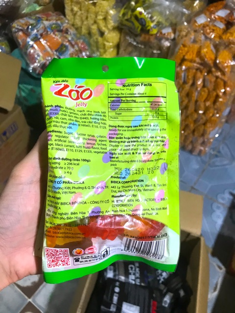 Gói Kẹo Dẻo Chipchip Hải Hà Siêu Hot Ăn Vặt Tuổi Thơ