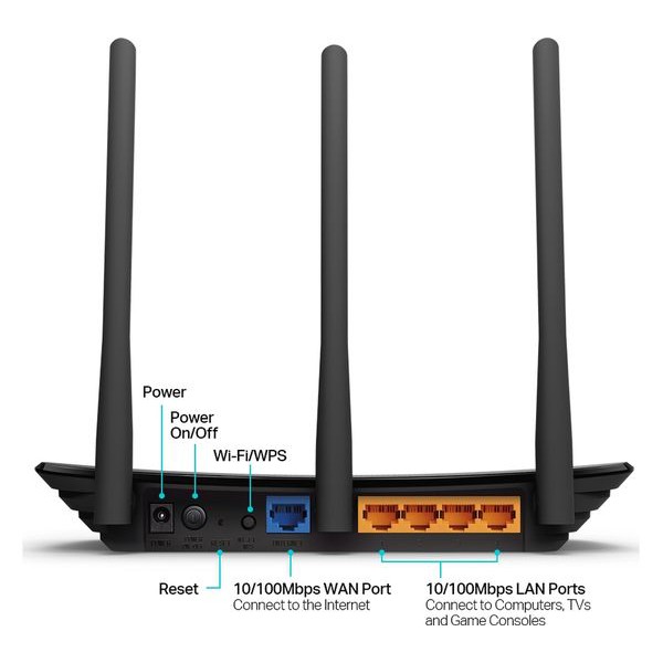 Bộ Phát Wifi 3 Râu TP-Link 940N 450Mbps - Hàng Chính Hãng | BigBuy360 - bigbuy360.vn