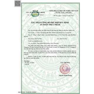 SỮA BỘT GLUCERNA VANI 400G