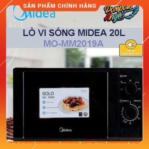 ♥️ [FreeShip] Lò vi sóng MIDEA MO- MM2019A 20L Chính hãng - Bảo hành 12 tháng