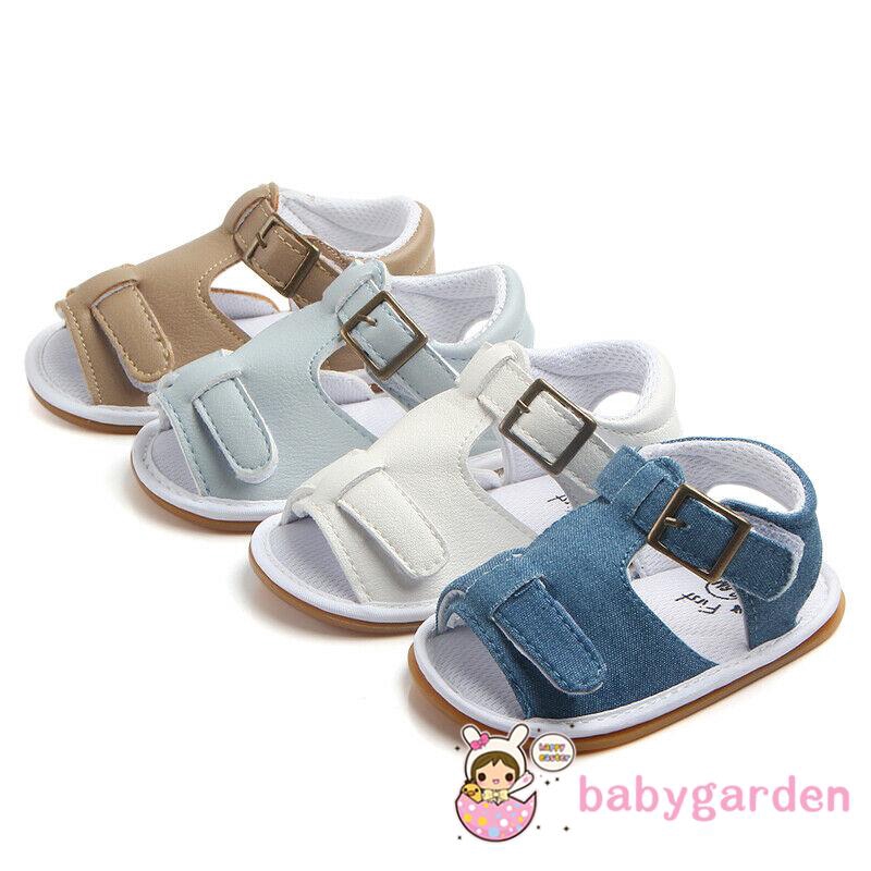 Giày sandal da mềm mại cá tính cho bé trai