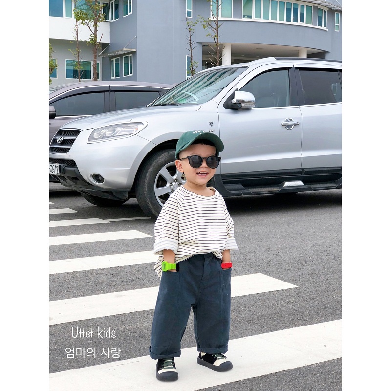 QUẦN KAKI HÀN QUỐC 960 DÀNH CHO BÉ GÁI VÀ BÉ TRAI SIZE 80 ĐẾN 120 CHO BÉ TỪ 1 ĐẾN HƠN 5 TUỔI