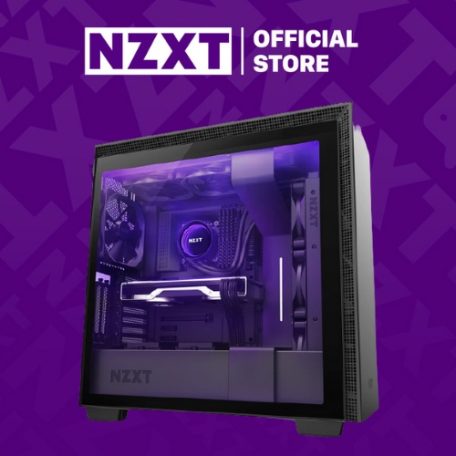 Vỏ Case Máy Tính NZXT H710i Màu Đen Sần