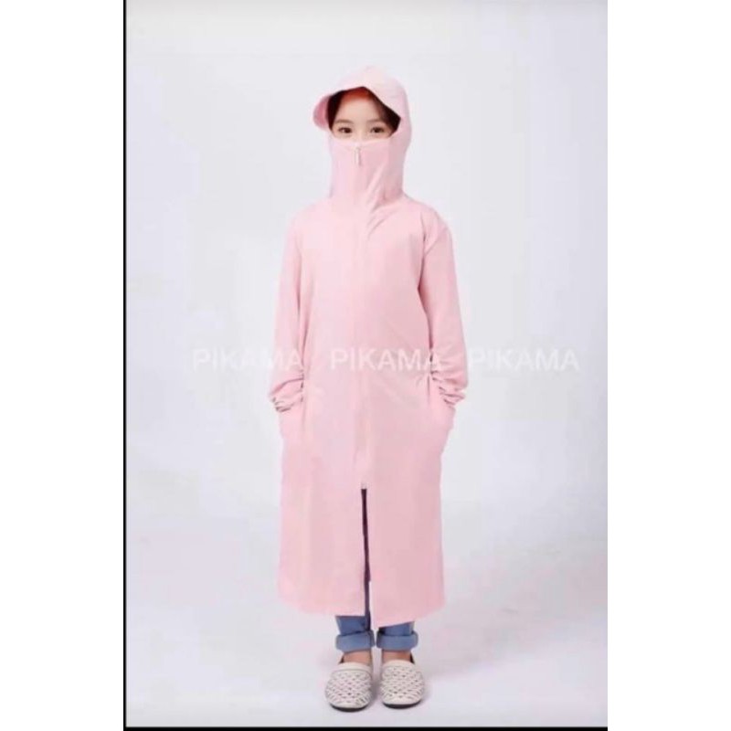 Áo chống nắng dài toàn thân cho bé dưới 1m15
