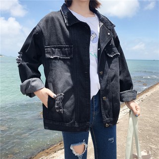 ORDER ÁO KHOÁC JEANS ĐEN (ẢNH THẬT CUỐI)