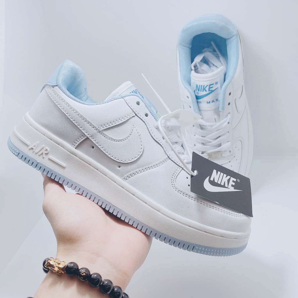 Giày Thể Thao Nam Nữ Sneaker AF1 Cổ Thấp Trắng Đế Xanh Ngọc Full Size | BigBuy360 - bigbuy360.vn